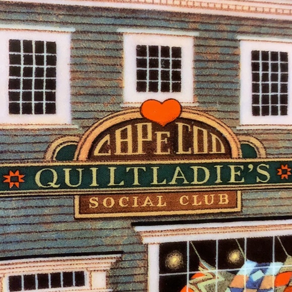 “The Quilt Ladies Social Club” collectible plate - Picture 6 of 11